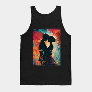 Discover True Romance: Art, Creativity and Connections for Valentine's Day and Lovers' Day Tank Top